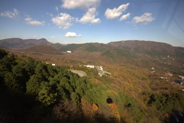 箱根で紅葉が見頃に