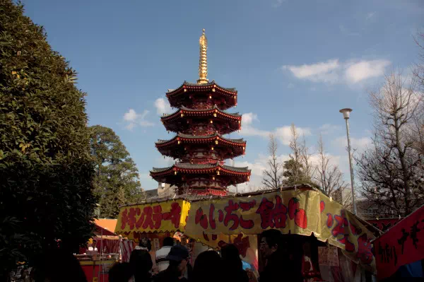 川崎大師の初詣