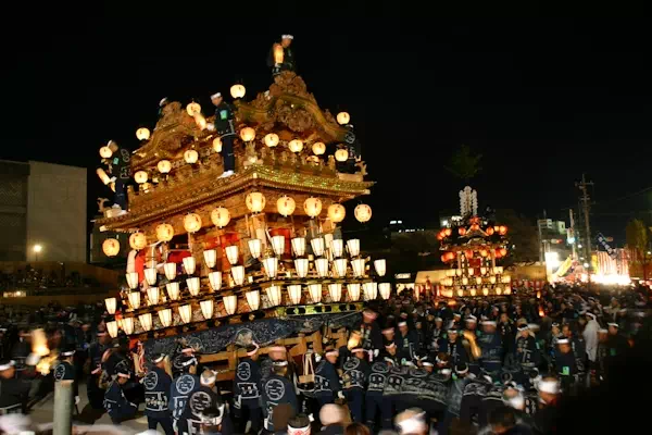 秩父の夜祭り（埼玉県秩父市）